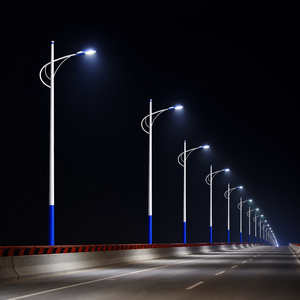 Conical Steel Solar Street Light Pole