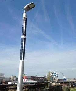 Newly Designed Flexible Solar Lamp Post All-weather Lighting and Power Generation Lamp Post