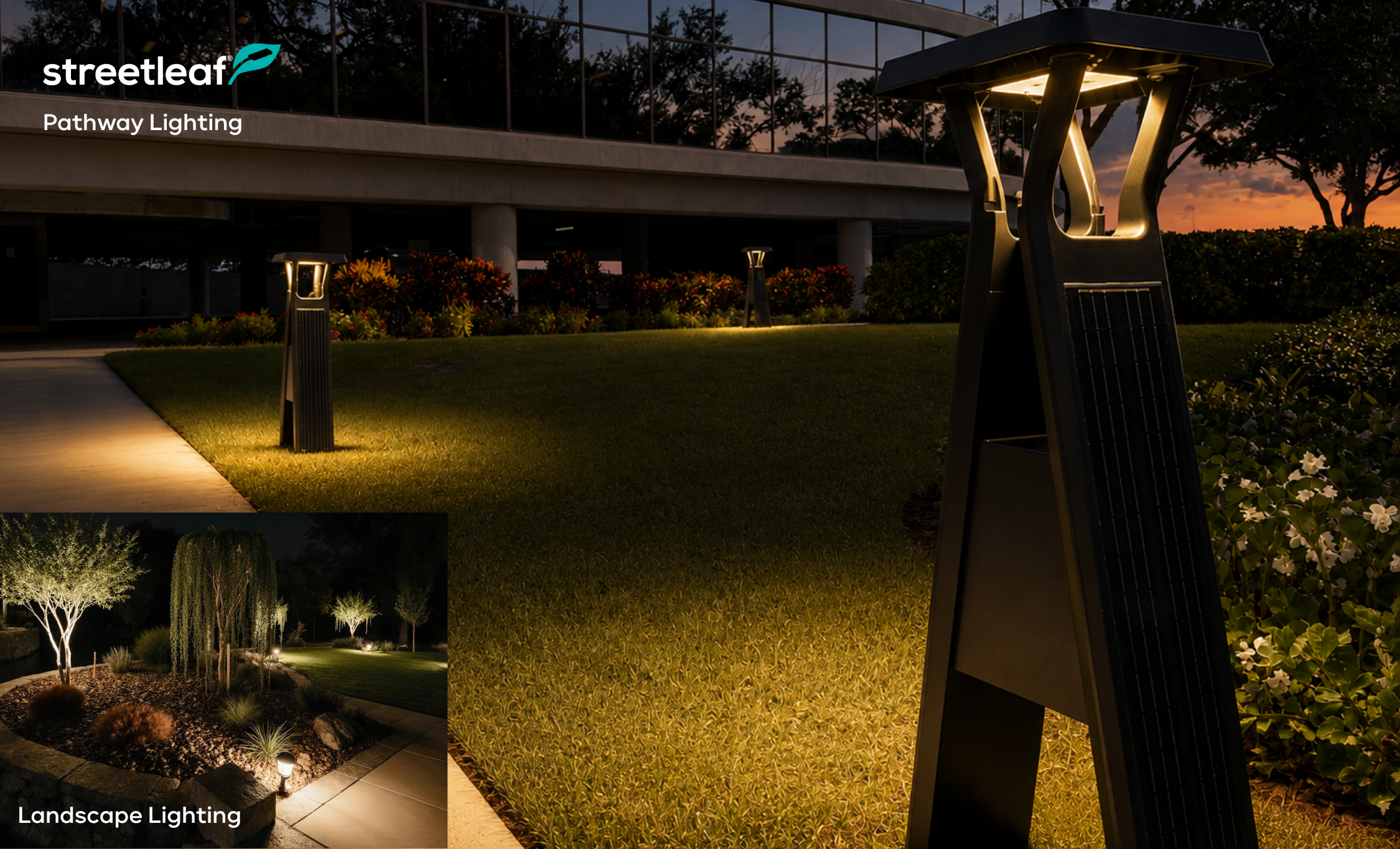 Technical distinction between landscape lighting and off-grid pathway solar lights