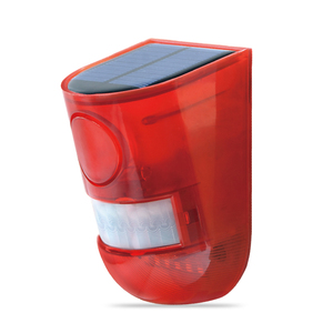 Lampe Solaire D Alarme Domestique Solar Lamp Perimeter Alarm Home Security Motion Detector