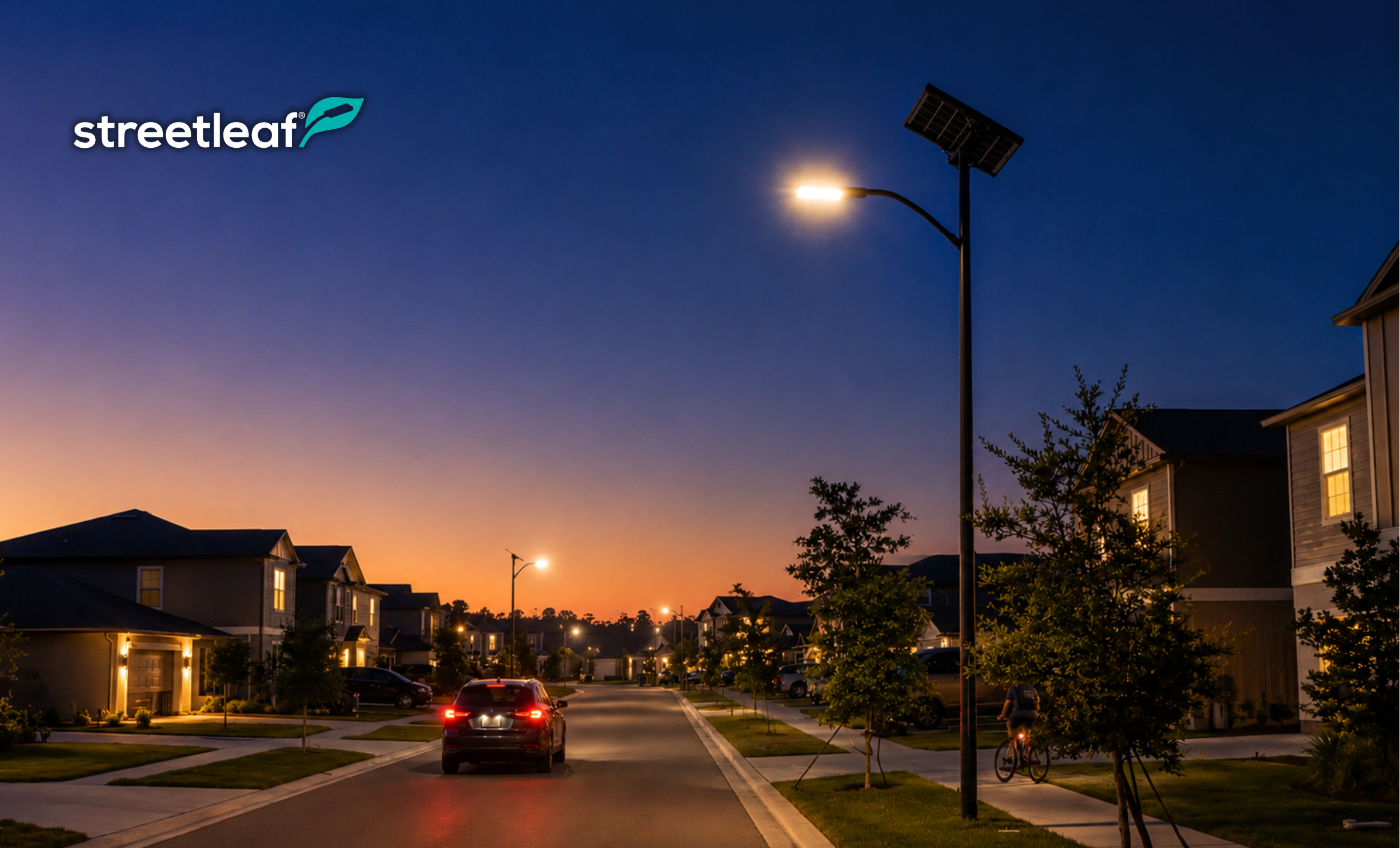 Economics of resilience for electric utilities adopting solar streetlights