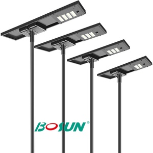 BOSUN Aluminum Profile Solar Street Light Pole