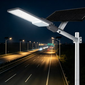 Integrated Solar Panel LED Street Light with Remote Control